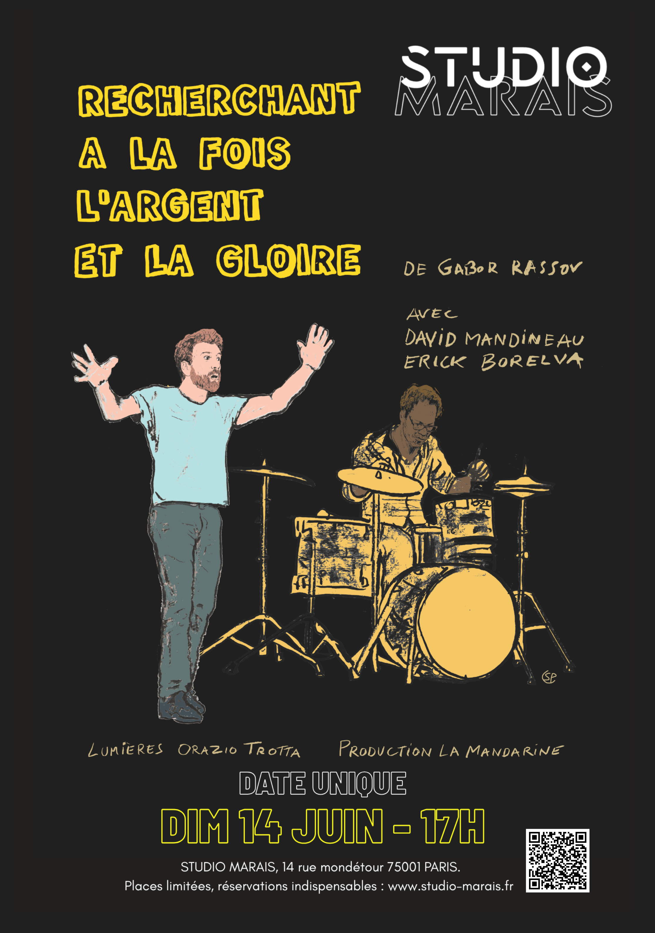Affiche Recherchant à la fois l'argent et la gloire